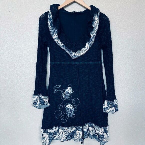 Kessley Boho Gothic Halloween Dress S - Picture 1 of 6